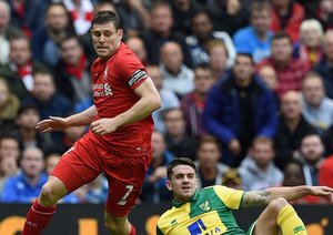 جیمز میلن|لیورپول 1 - 1 نورویچ سیتی / لیگ جزیره