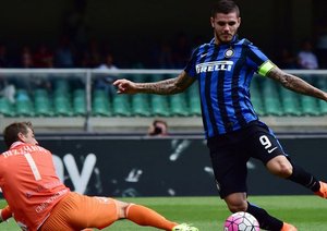 مائورو ایکاردی|کیه وو 0 - 1 اینترمیلان / سری آ / گزارش تصویری