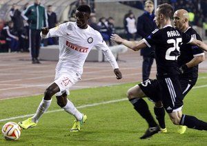 ابراهیم ام بایه|قره باغ 0 - 0 اینترمیلان / لیگ اروپا