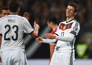 توماس مولر|آلمان 4 - 0 جیبرالتِر / مقدماتی جام ملت های اروپا