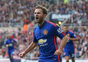 خوان ماتا|سنادرلند 1-1 منچستر یونایتد / لیگ جزیره