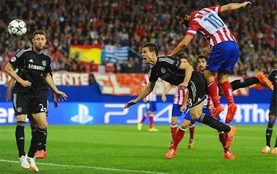 مصاف چلسی و اتلتیکو به روایت تصویر