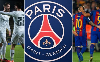 خیز بلند پاری سن ژرمن برای ستاره های رئال و بارسلونا