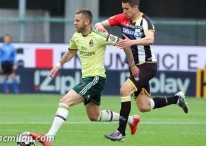 جرمی منز|اودینزه 2 - 1 میلان / سری آ