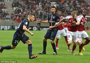 تیاگو موتا|پاریس سن ژرمن 2-2 رنس / لوشامپيونه