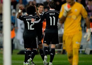 کریستیانو رونالدو - مارسلو - گرت بیل|آلمریا 1 - 4 رئال مادرید / لالیگا