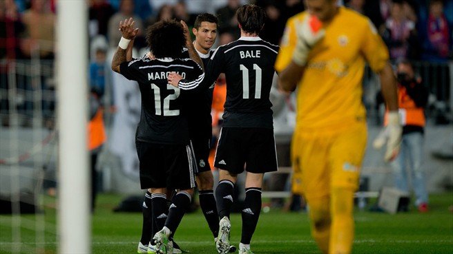 کریستیانو رونالدو - مارسلو - گرت بیل