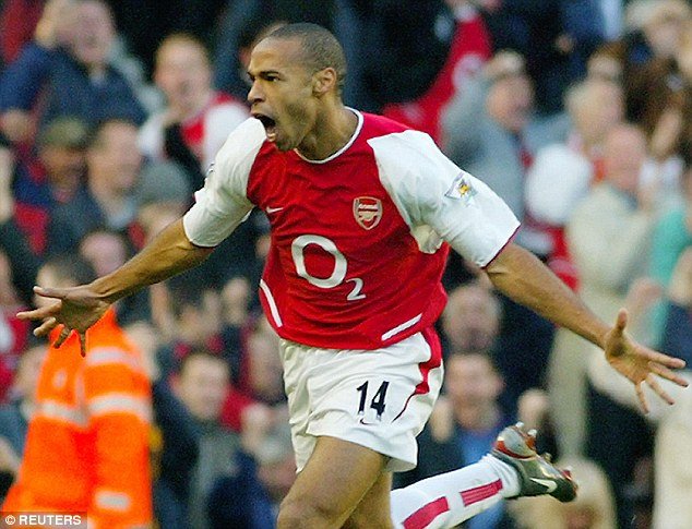 Arsenal's all-time top goalscorer Thierry Henry League.JPG