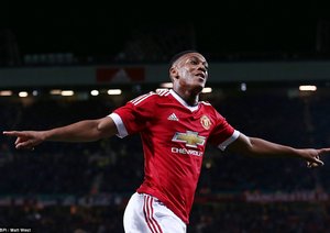 آنتونی مارتیال|منچستر یونایتد 3 - 0 ایپسویچ تاون / جام اتحادیه