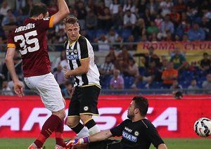 واسيليس توروسيدیس|رم 2 - 1 اودینزه / سری آ