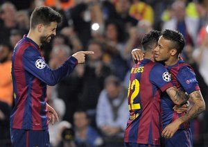 جرارد پیکه|بارسلونا 2 - 0 پاریس سن ژرمن / لیگ قهرمانان اروپا