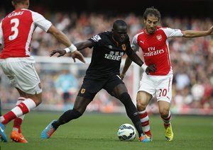 متیو پیر فلامینی|آرسنال 2 - 2 هال سیتی / لیگ جزیره