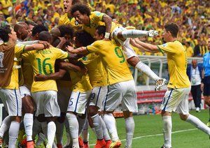 فرناندینهو|برزیل 4-1 کامرون /مرحله گروهی جام جهانی