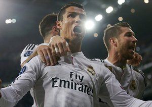 کریستیانو رونالدو|رئال مادرید 1 - 0 اتلتیکو مادرید / لیگ قهرمانان