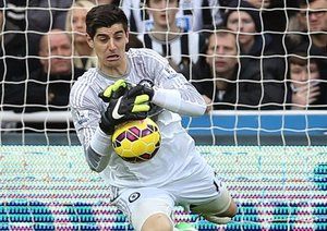 تیبو كورتوآ|نیوکاسل 2 - 1 چلسی / لیگ جزیره