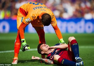 لیونل مسی|بارسلونا 2 - 1 لاس پالماس / لالیگا