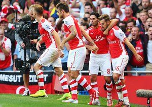 آرون رمزی|آرسنال 2-1 کریستال پالاس / لیگ جزیره