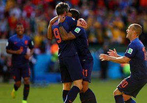 روبن فن پرسی|استرالیا 2 –3 هلند / مرحله گروهی جام جهانی