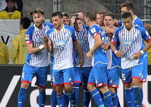 شادی بازیکنان هوفنهیام