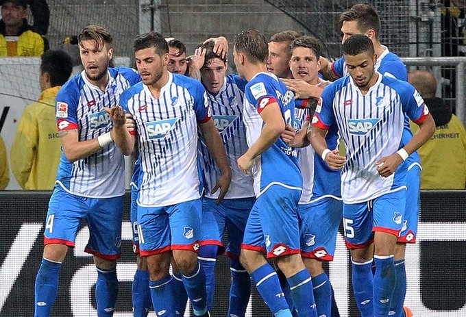 شادی بازیکنان هوفنهیام