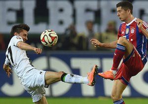 رابرت لواندوفسکی|مونشن‌گلادباخ 0 - 0 بایرن مونیخ / بوندسلیگا