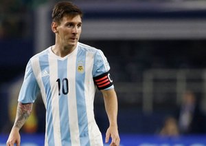 لیونل مسی|آرژانتین 2 - 2 مکزیک / دیدار دوستانه