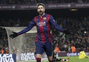 جرارد پیکه|بارسلونا 3 - 1 ویارئال / جام حذفی