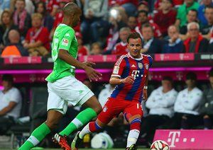 ماریو گوتزه|بایرن مونیخ 2-1 ولفسبورگ / بوندسلیگا