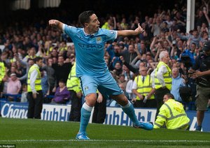 سمیر نصری|اورتون 0 - 2 منچستر سیتی / لیگ جزیره