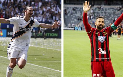 رقابت قدوس با زلاتان برای توپ طلا