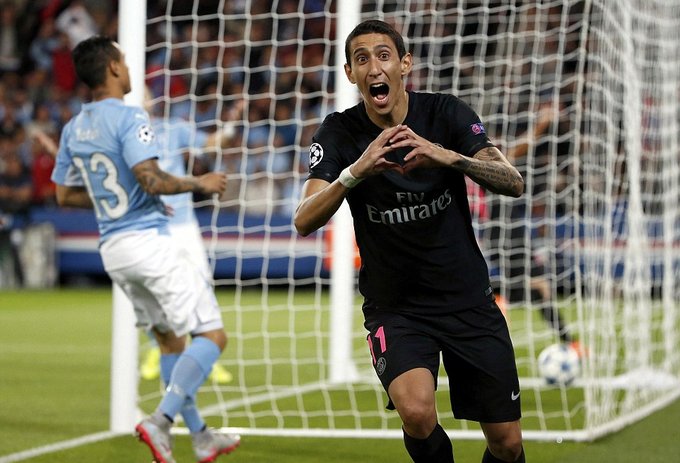 پاریس سن ژرمن 2 - 0 مالمو / لیگ قهرمانان / گل های بازی