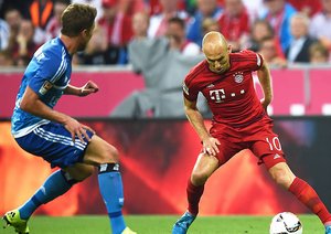 آرین روبن|بایرن مونیخ 5 - 0 هامبورگ / بوندسلیگای آلمان