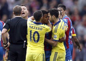 فرانسسک فابرگاس|کریستال پالاس 1 - 2 چلسی / لیگ جزیره