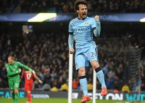 داوید سیلوا|منچستر سیتی 2 - 0 لیستر سیتی / لیگ جزیره