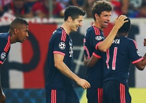 توماس مولر|المپیاکوس 0 - 3 بایرن مونیخ / لیگ قهرمانان