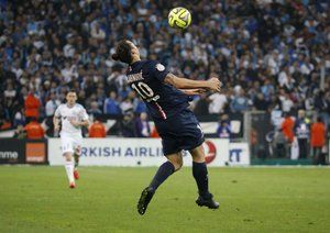 زلاتان ایبراهیموویچ|المپیک مارسی 2 - 3 پاریس سن ژرمن / لوشامپیونه