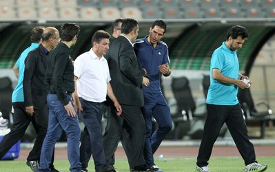 ماجرای برخورد جنجالی قلعه‌نویی و صادقی به روایت تصویر