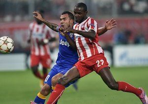 کارلوس توز|المپیاکوس 1 - 0 یوونتوس / لیگ قهرمانان