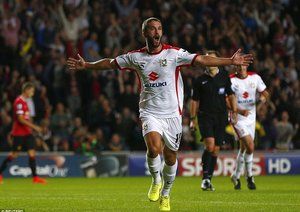 ویلیام گریگ|ميلتون کينز دونز	 4-0 منچستریونایتد / جام اتحادیه