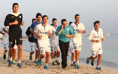 اردوی استقلال در کیش لغو شد