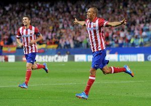 مصاف های اتلتیکو تا فینال لیگ قهرمانان اروپا|روز اول مرحله ی گروهی: اتلتیکو مادرید 3 - زنیت 1