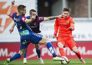 لیونل مسی|اِیبار 0 - 2 بارسلونا / لالیگا