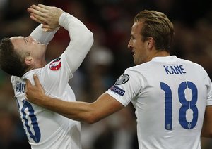 وین رونی|انگلستان 2 - 0 سوئیس / مقدماتی یورو 2016