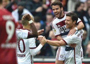 ژابی آلونسو|هانوفر 1 - 3 بایرن مونیخ / بوندسلیگا