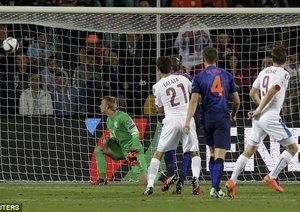 جاسپر سیلسن|چک 2-0 هلند / مقدماتی یورو