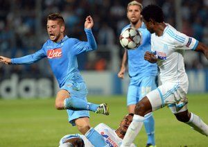 مارسی-ناپولی/ گروه F لیگ قهرمانان اروپا|بازی رفت مارسی ناپولی در مرحله گروهی لیگ قهرمانان اروپا