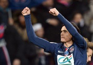 ادینسون کاوانی|پاریس سن ژرمن 2-0 نانت / جام حذفی