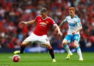 باشتین شواینشتایگر|منچستر یونایتد 0 - 0 نیوکاسل / لیگ جزیره