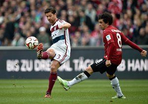 ژابی آلونسو|هانوفر 1 - 3 بایرن مونیخ / بوندسلیگا