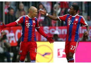 دیوید آلابا|بایرن مونیخ 8 - 0 هامبورگ / بوندسلیگا